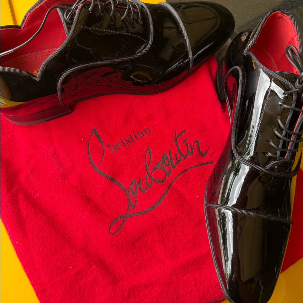 Red Bottoms Greggy Chick size 39 Christian Louboitin